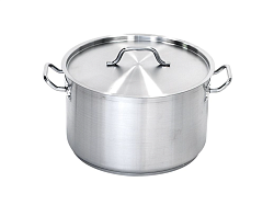 Кастрюля 2,0 л 18х8 см тройное дно с крышкой (индукция) нержавеющая сталь MGSTEEL