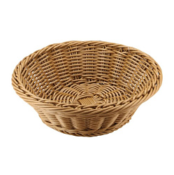 Корзина для хлеба 18,5х7,5 см плетеная, ротанг, коричневая SUNNEX (C06040V)