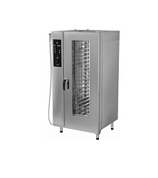 Пароконвектомат combi 2011b CONCEPT+, бойлер, 20 GN1/1, панель управления мембранная оптима мойка твёрдыми и жидкими средствами, шпилька вкатная GABINO
