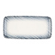 Блюдо прямоугольное 35см (34x16) Thin Blue ID Fine 