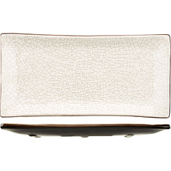 Блюдо для подачи керамика «День и ночь» DYMOV