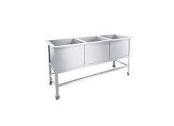 Ванна моечная 3 секции Стандарт НК ВМО3-630СНК-М ПИЩЕВЫЕ ТЕХНОЛОГИИ