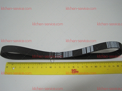 Ремень HTD 588-3M привода для миксера HLB7 STARFOOD (HLB7_2)
