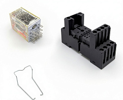 Реле RKF4CO524LT. 4CO.6А,24VAC в сборе для ГРОДТОРГМАШ (г. Гродно)