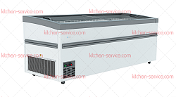 Ларь-бонета UF 2500 ВE (серая) FROSTOR