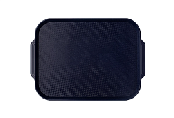 Поднос 45х34,5 см, темно-синий, поверхность классик (401) MGprof (1730)