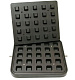 Форма для квадратных тарталеток DH Tartmatic Plate 37 KOCATEQ