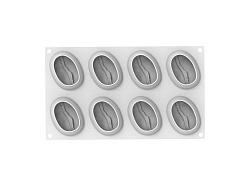 Форма для выпечки 112 мл 8 ячеек 58x77,5x40 мм Кофе силикон SILIKOMART