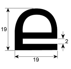 Уплотнение двери для RATIONAL (5012.0701)