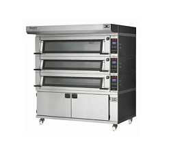 Печь подовая с козырьком без вытяжки с расстойкой BAKERY LINE E4LK6PH DPBI-T APACH