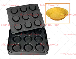 Форма для круглых тарталеток DH Tartmatic Plate 14 KOCATEQ