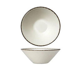 Салатник Charcoal Dapple 165 мм, фарфор белый, черный STEELITE INTERNATIONAL