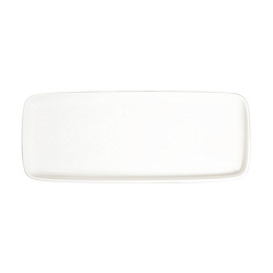 Блюдо прямоугольное 46см (45x18) Transparent Quadro ID Fine