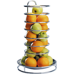 Ваза для фруктов хром 53 см APS