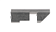 Крышка запальной горелки 80x30x24 мм для MKN (1002646)