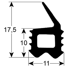 Уплотнение дверей для ALTO SHAAM (GS-23790)