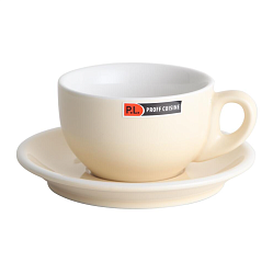 Пара чайная 280 мл бежевая Barista P.L. PROFF CUISINE (10620/8928)