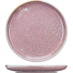 Тарелка с бортом 26см фарфор «Пион» KUNSTWERK