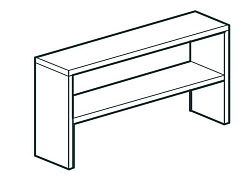 Полка настольная закрытая CHEF LINE LOSC35210T2CS APACH