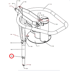 Рукав для устройства ручной подачи овощерезки RG-300i HALLDE (47087)