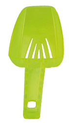 Совок для льда перфорированный, салатовый пластик THE BARS