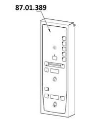 Панель передняя с накладкой RAT RATIONAL (87.01.389)