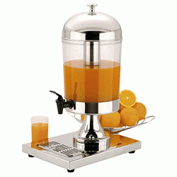 Диспенсер для холодных напитков 8 л металлический APS