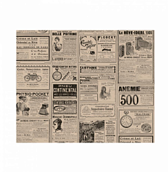 Бумага упаковочная жиропрочная TIMES 31x38 см GARCIA DE POU (227.83)
