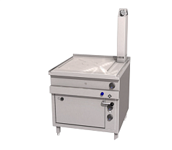 Плита газовая со сплошной поверхностью и электрической духовкой Optima 850 2/1 GN 12,5+5,4 кВт MKN