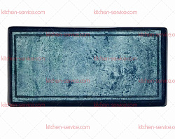 Блюдо прямоугольное Corendon Blue Stone KUTAHYA (BNTAN35X15DU890003)