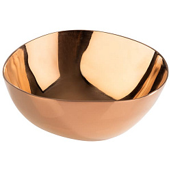 Салатник «Пеблс» набор 4 шт 65 см медный APS