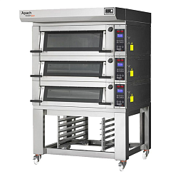 Печь подовая с подставкой с направляющими BAKERY LINE E2LK2SHSE DPBI-T APACH