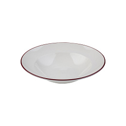 Тарелка глубокая 420мл Modest Maroon ID Fine