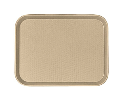 Поднос бежевый 46х36 см прямоугольный CAMBRO (1418FF-104)
