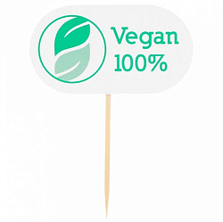 Маркировка-флажок VEGAN 8 см GARCIA DE POU (222.57)