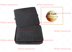 Форма для тарталеток в виде шарика DH Tartmatic Plate 48 KOCATEQ