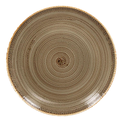 Тарелка глубокая 690 мл, 23 см Twirl Alga RAK PORCELAIN