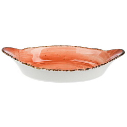 Блюдо овальное 150 мл с ручками Organica Spicy P.L. PROFF CUISINE (TX0089-H281)