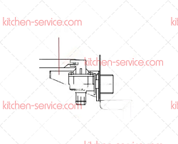 Суппорт B190 для MEIKO (9511831)