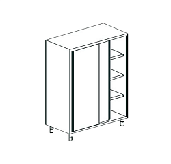 Шкаф кухонный закрытый CHEF LINE LHC20-207SD APACH