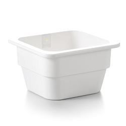 Гастроемкость 1/6х100 белый пластик меламин P.L. PROFF CUISINE (J447318-GC)