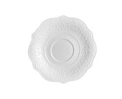 Блюдце 15 см для чайной чашки 210 мл с ажурным краем Royal Whitehall TUDOR ENGLAND (TU3110)