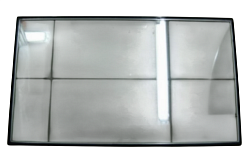 Стекло боковое для витрины холодильной BSF170_70 STARFOOD (BSF17070/glass side)