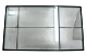 Стекло боковое для витрины холодильной BSF170_70 STARFOOD (BSF17070/glass side)