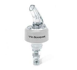 Дозатор для бутылки 40 мл. 10 см. серый VIN BOUQUET