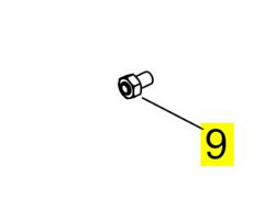 Винт шкива пилы для мяса 1830 CE FAMA (F2547)