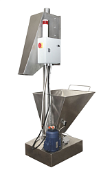 Просеиватель сыпучих продуктов МПС 141-1, высота выгрузки 1220 мм, 1,5 кВт, нержавеющая сталь МЕХАНИЗМЫ