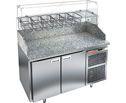 Стол для пиццы (камень) PZE3-112/GN HICOLD