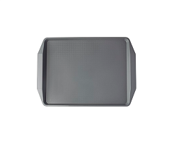 Поднос 42х30 см, темно-серый, поверхность классик (192542) MGprof (1732)