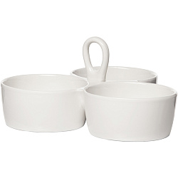 Менажница 3 секции 10см фарфор «Кунстверк» KUNSTWERK